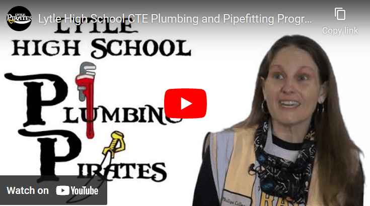 Lytle H.S. CTE Plumbing and Pipefitting Program of Study
