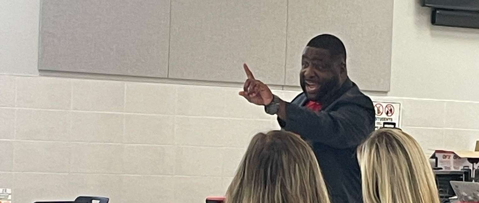 Dr. Larry Polk Delivered an Inspirational Message to New Teachers at Colorado ISD