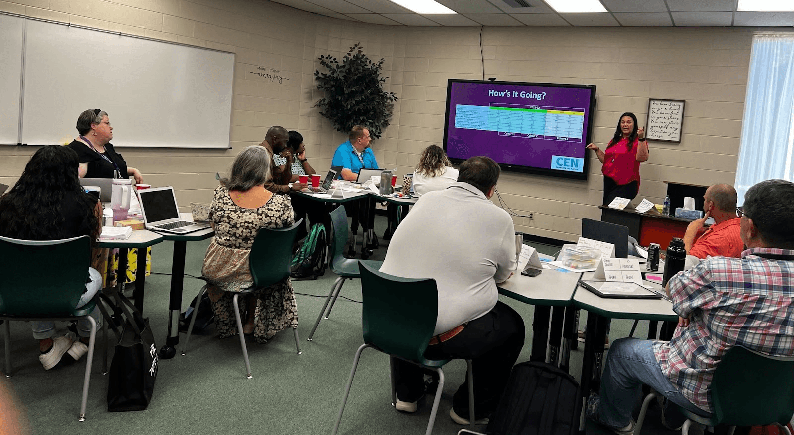 New Teacher Orientation at Hamlin ISD